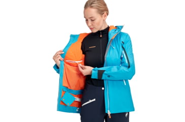 Image of Mammut Nordwand Thermo HS Hooded Jacket - Womens, Sky, Medium, 1010-28080-50383-114