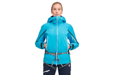 Image of Mammut Nordwand Thermo HS Hooded Jacket - Womens, Sky, Medium, 1010-28080-50383-114