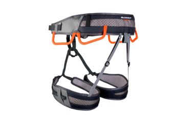 Image of Mammut Ophir 4 Slide Harness, Titanium/Phantom, Extra Small/Medium, 2020-00841-00148-120