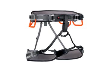 Image of Mammut Ophir 4 Slide Harness, Titanium/Phantom, Extra Small/Medium, 2020-00841-00148-120