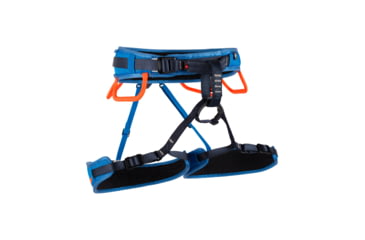Image of Mammut Ophir Fast Adjust Harness - Mens, Dark Gentian/Safety Orange, Large, 2020-01341-50353-113