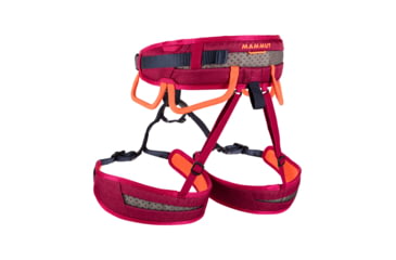 Image of Mammut Ophir Fast Adjust Harness - Womens, Sundown/Safety Orange, Large, 2020-01351-6373-113