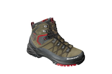 Image of Mammut Pacific Crest GTX Boot-Men's-US 9.5-Dark Brown/Fire