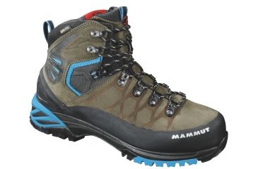 Image of Mammut Pacific Crest GTX Boot - Mens-11 US-Graphite/Cyan