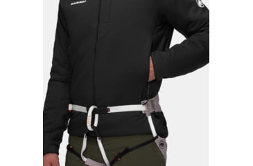 Image of Mammut Rime IN Flex Hooded Jacket - Mens, Black, Extra Large, 1013-02131-0001-116