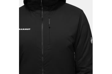 Image of Mammut Rime IN Flex Hooded Jacket - Mens, Black, Extra Large, 1013-02131-0001-116