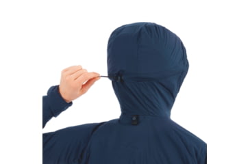 Image of Mammut Rime Light IN Flex Hooded Jacket, Peacoat, Large, 1013-00850-50125-115