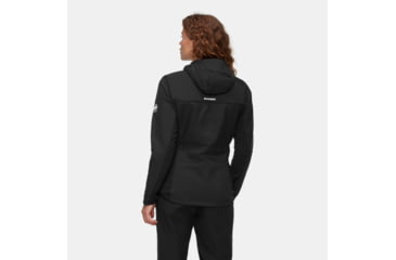 Image of Mammut Rime Light IN Flex Hooded Jacket - Womens, Black, Small, 1013-03170-0001-113