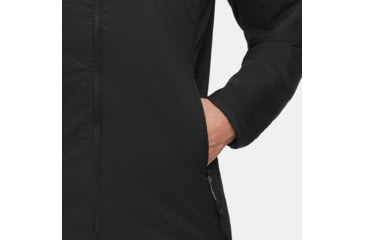 Image of Mammut Rime Light IN Flex Hooded Jacket - Womens, Black, Small, 1013-03170-0001-113