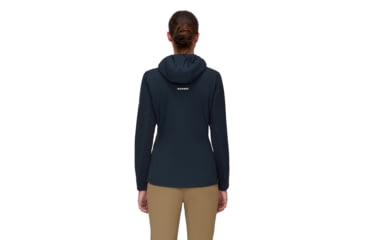 Image of Mammut Rime Light IN Flex Hooded Jacket - Womens, Marine, Extra Small, 1013-02160-5118-112