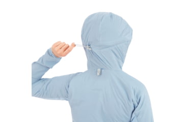 Image of Mammut Rime Light IN Flex Hooded Jacket - Womens, Zen/Surf, Large, 1013-00850-50155-115