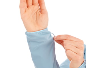 Image of Mammut Rime Light IN Flex Hooded Jacket - Womens, Zen/Surf, Large, 1013-00850-50155-115