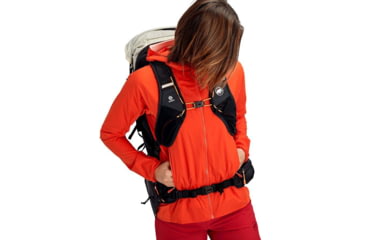 Image of Mammut Rime Light Insulated Flex Hooded Jacket - Womens, Poinciana, Large, 1013-00850-3606-115