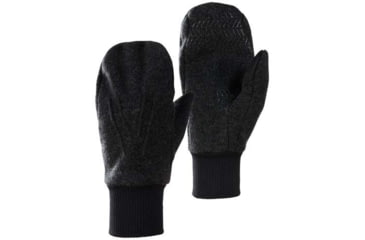 Image of Mammut Roseg Mitten - Womens, Black Milange, 9, 1190-00090-0033-1090