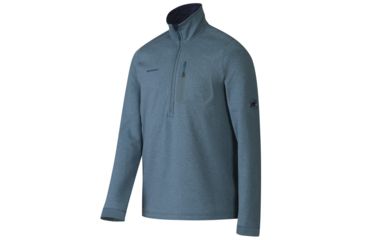 Image of Mammut Runbold ML Half Zip Pull - Mens-Chill-Large