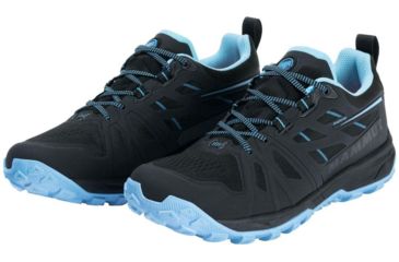 Image of Mammut Saentis Low Hiking Shoes - Womens, Black/Whisper, 8 US, 3030-03440-00089-1065