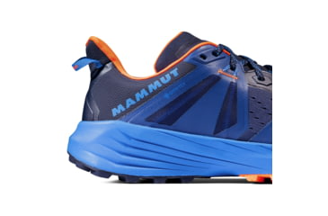 Image of Mammut Saentis TR Low GTX Trail Running Shoes - Mens, Deep Ice-Glacier Blue, US 9, 3030-05080-50601-1080
