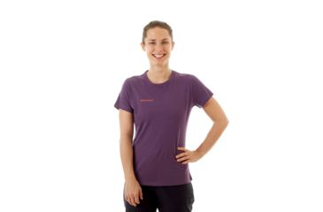 Image of Mammut Seile T-Shirt - Womens, Galaxy Prt2, Large, 1017-00980-50165-115