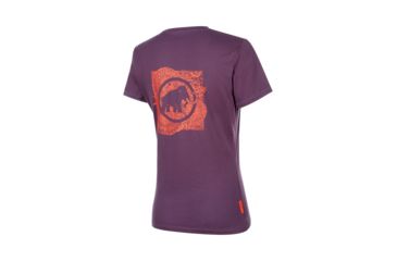 Image of Mammut Seile T-Shirt - Womens, Galaxy Prt2, Large, 1017-00980-50165-115