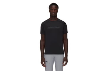 Image of Mammut Selun FL Logo T-Shirt - Mens, Black, XXL, 1017-05050-0001-117