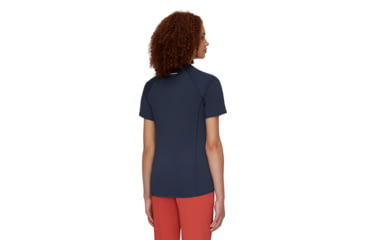 Image of Mammut Selun FL Logo T-Shirt - Womens, Marine, XS, 1017-05060-5118-112
