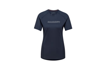 Image of Mammut Selun FL Logo T-Shirt - Womens, Marine, XS, 1017-05060-5118-112