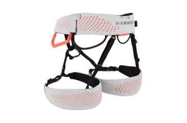 Image of Mammut Sender Fast Adjust Harness, Highway/Safety Orange, Small, 2020-00960-00432-111