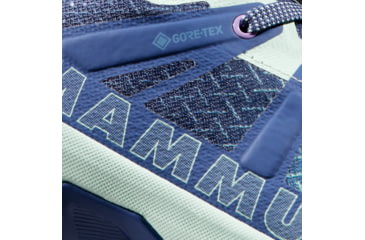 Image of Mammut Sertig II Low GTX Hiking Shoes - Womens, Neo Mint/Dark Deep Ice, US 8.5, 3030-04290-40266-1070