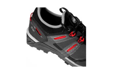 Image of Mammut SHED, Alnasca Knit Low Hiking Shoe - Womens, Black/Dark Barberry, 7 US, 3020-06060-00092-1055-DEMO
