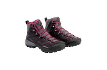 Image of Mammut SHED, Ducan High GTX Hiking Shoe - Womens, Phantom/Dark Pink, 7 US, 3030-03480-00309-1055-DEMO
