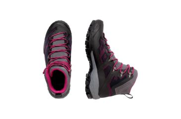 Image of Mammut SHED, Ducan High GTX Hiking Shoe - Womens, Phantom/Dark Pink, 7 US, 3030-03480-00309-1055-DEMO