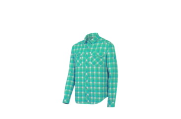 Image of Mammut Shepody Shirt Long-Men's-Large-Dark Pacific/Slate