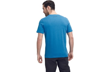 Image of Mammut Sloper T-Shirt - Mens, Gentian Melange, Large, 1017-00992-50306-115
