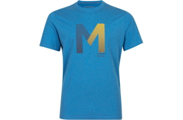 Image of Mammut Sloper T-Shirt - Men's, Gentian Melange, Medium, 1017-00992-50306-114