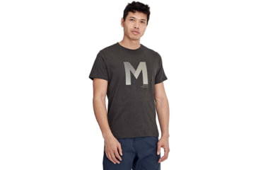 Image of Mammut Sloper T-Shirt - Mens, Phantom Melange, Extra Large, 1017-00992-00158-116