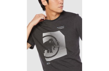 Image of Mammut Sloper T-Shirt - Mens, Phantom Melange PRT2, 2XL, 1017-00991-00363-117