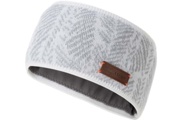 Image of Mammut Snow Headband, Bright White/Highway, One Size, 1191-00450-00349-1