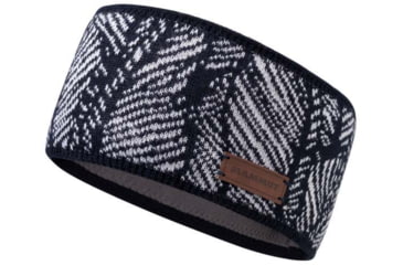 Image of Mammut Snow Headband, Marine/White, One Size, 1191-00450-5899-1