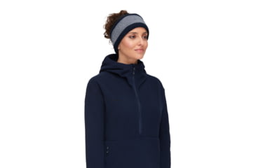 Image of Mammut Snow Headband, Marine/White, One Size, 1191-01420-5899-1