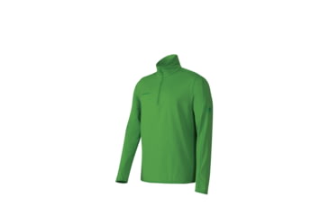 Image of Mammut Snow Zip Longsleeve-Men's-Large-Basil