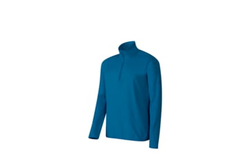 Image of Mammut Snow Zip Longsleeve-Men's-Large-Dark Cyan