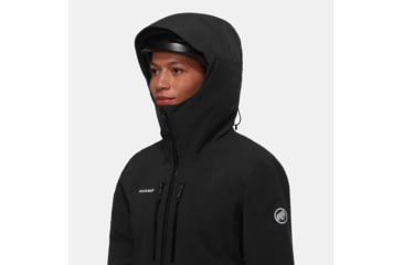 Image of Mammut Stoney HS Hooded Jacket - Womens, Black, Medium, 1010-31050-0001-114