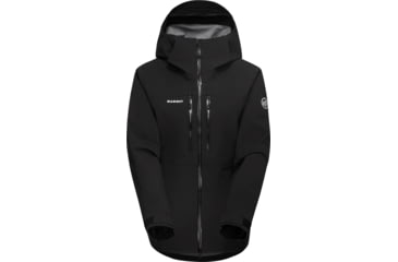 Image of Mammut Stoney HS Hooded Jacket - Womens, Black, Medium, 1010-31050-0001-114