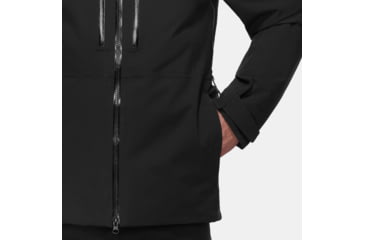 Image of Mammut Stoney HS Thermo Hooded Jacket - Mens, Black, Large, 1010-31060-0001-115