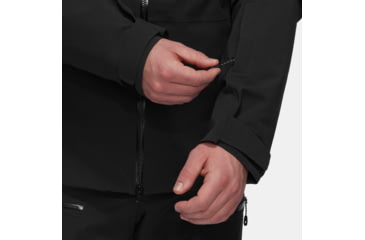 Image of Mammut Stoney HS Thermo Hooded Jacket - Mens, Black, Large, 1010-31060-0001-115