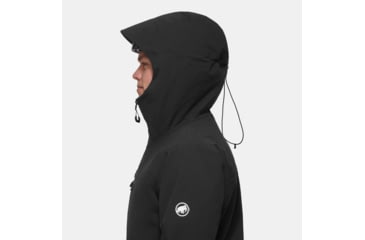 Image of Mammut Stoney HS Thermo Hooded Jacket - Mens, Black, Large, 1010-31060-0001-115