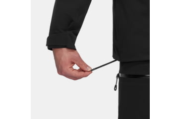 Image of Mammut Stoney HS Thermo Hooded Jacket - Mens, Black, Large, 1010-31060-0001-115