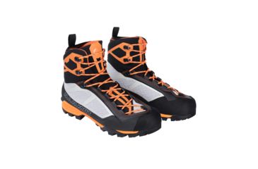 Image of Mammut Taiss Light Mid GTX Mountaineering Boots - Mens, Black/Cheddar, 8.5 US, 3010-00900-00435-1075