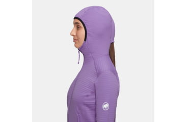 Image of Mammut Taiss Light ML Hooded Jacket - Womens, Lavandin/Black, Medium, 1014-04540-6441-114