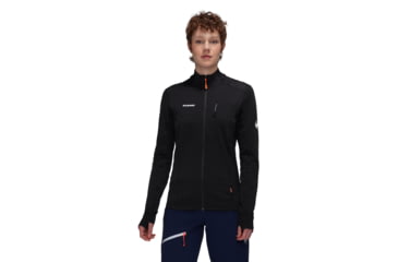 Image of Mammut Taiss Light ML Jacket - Womens, Black, Extra Large, 1014-04560-0001-116